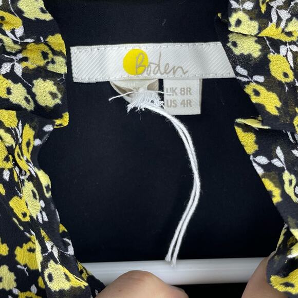 Boden Zoe Frill Detail Blouse Size 4 - Picture 6 of 10